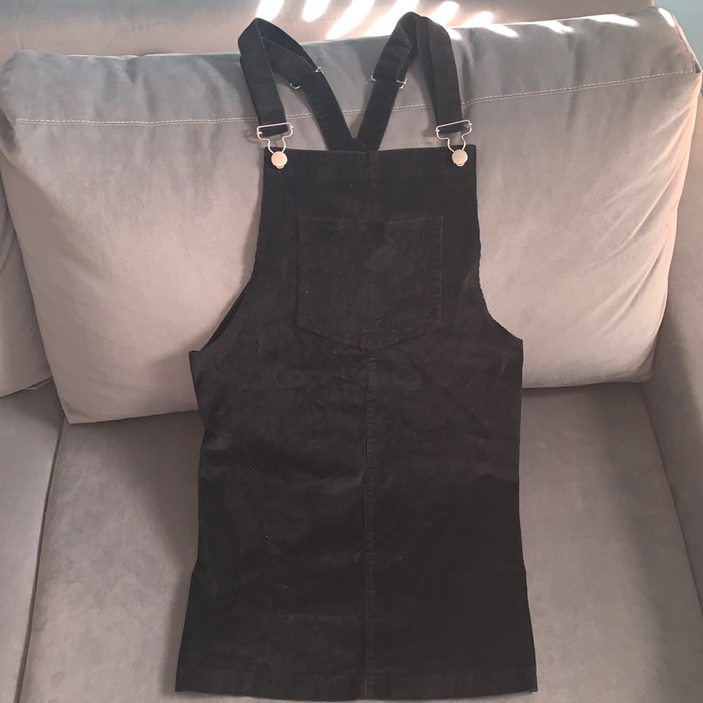 Altar’d State corduroy overall skirt EUC